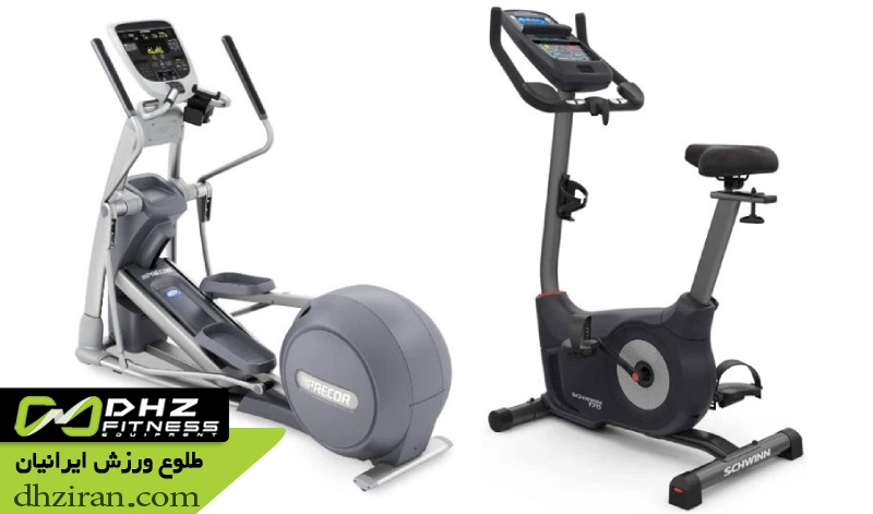 دوچرخه ثابت و الیپتیکال با شدت کم 